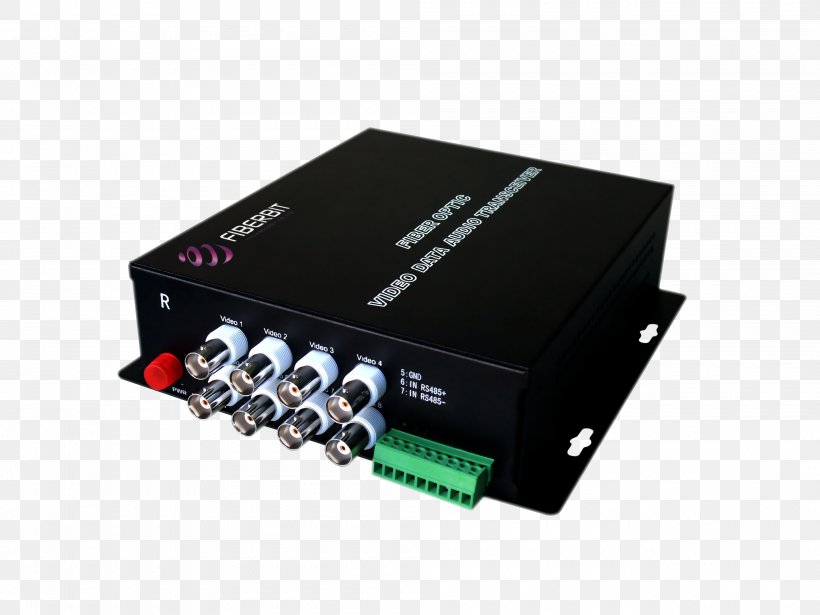 Digital Video Optical Fiber Fiber Media Converter Optics Closed-circuit Television, PNG, 4000x3000px, Digital Video, Audio Signal, Cable, Camera, Closedcircuit Television Download Free