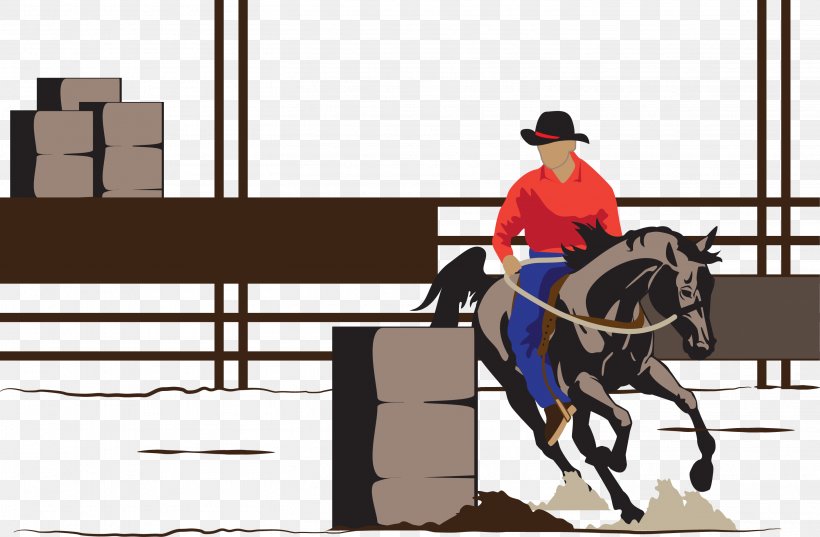 Euclidean Vector Horse Racing Illustration, PNG, 2917x1912px, Horse Racing, Barrel Racing, Bridle, Equestrianism, Horse Download Free