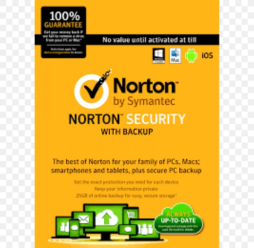 Norton AntiVirus Antivirus Software Norton Internet Security Norton Security, PNG, 800x800px, Norton Antivirus, Advertising, Antivirus Software, Area, Brand Download Free