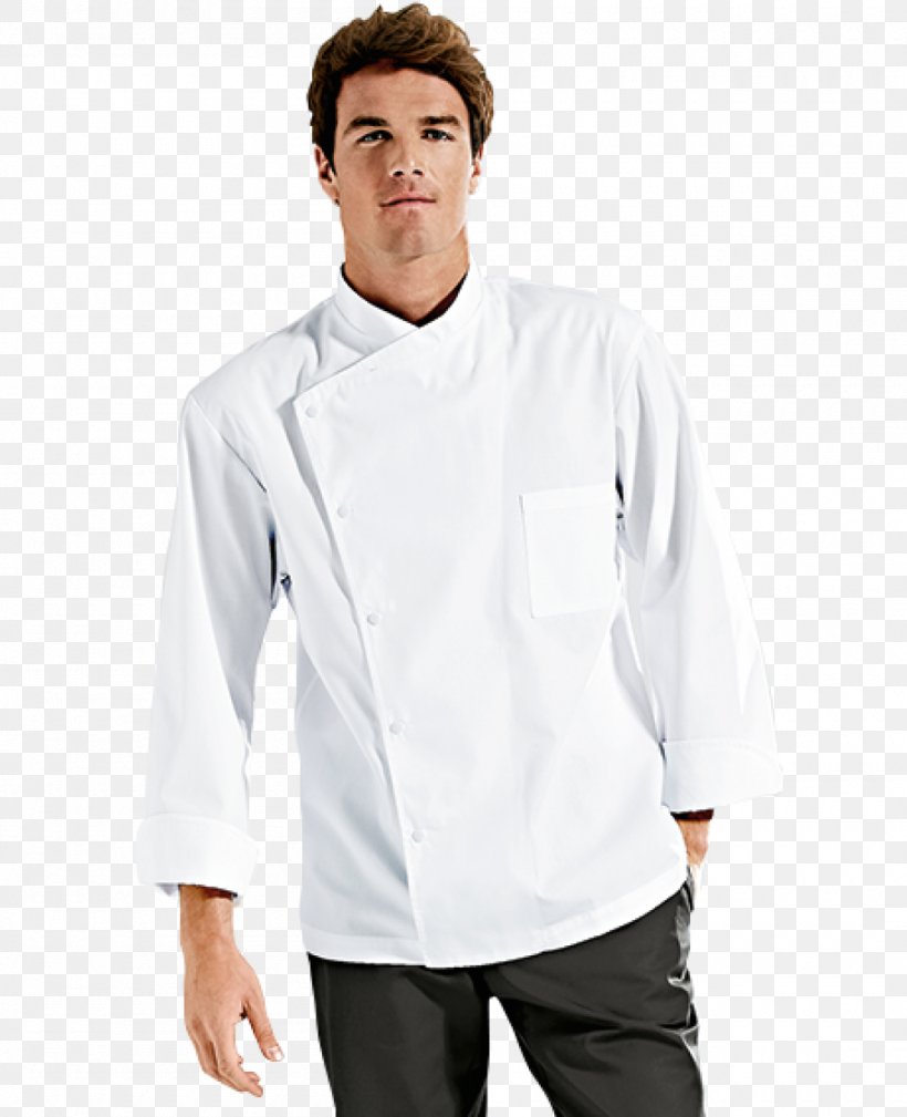 T-shirt Coat Chef's Uniform Jacket Sleeve, PNG, 1000x1231px, Tshirt, Button, Chef, Clothing, Coat Download Free
