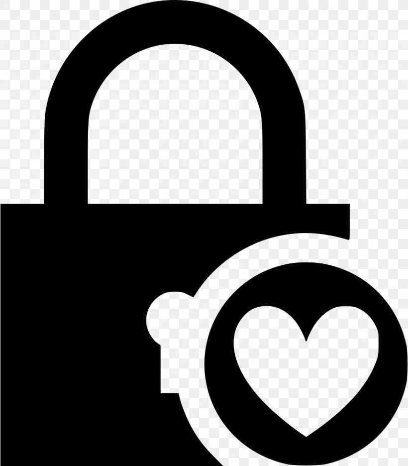 Padlock Line Clip Art, PNG, 858x980px, Padlock, Area, Black And White, Brand, Heart Download Free