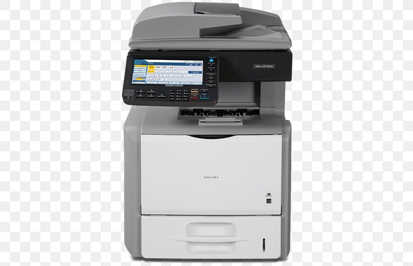 Ricoh SP 5200S Multi-function Printer Ricoh 406686 Maintenance Kit Printing, PNG, 504x528px, Ricoh, Duplex Printing, Electronic Device, Inkjet Printing, Laser Printing Download Free