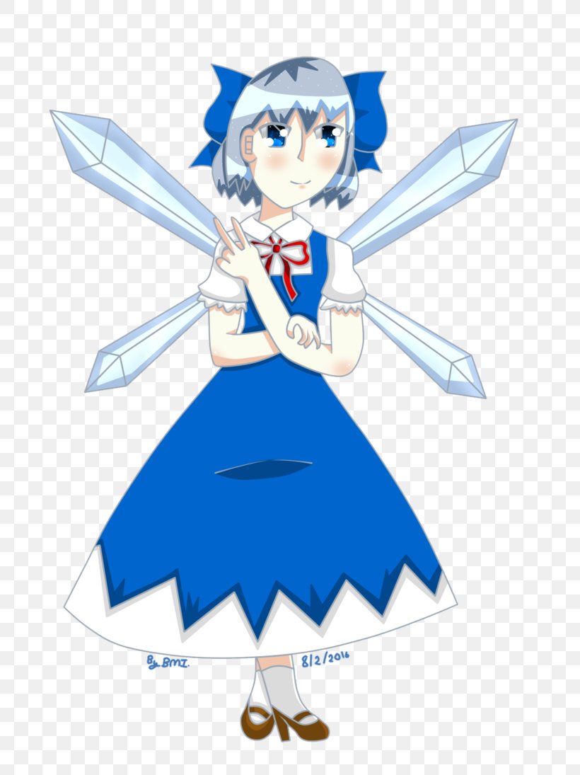 The Embodiment Of Scarlet Devil Subterranean Animism Cirno Drawing, PNG, 730x1095px, Watercolor, Cartoon, Flower, Frame, Heart Download Free