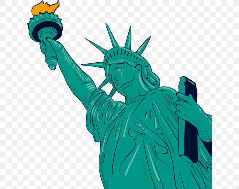 Guia Do Estudante Student Statue Of Liberty Vestibular Exam, PNG, 635x649px, Student, Americas, Art, Artwork, Cartoon Download Free