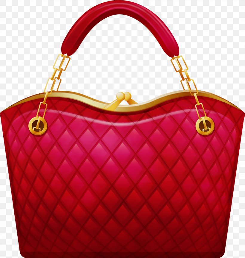 Handbag Bag Red Fashion Accessory Shoulder Bag, PNG, 2843x3000px, Watercolor, Bag, Beauty, Fashion, Fashion Accessory Download Free
