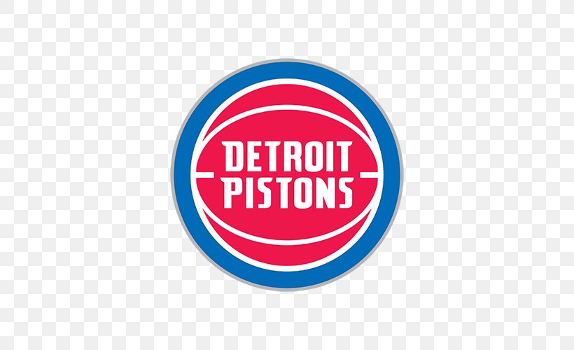 Detroit Pistons NBA Logo New York Knicks Little Caesars Arena, PNG, 500x500px, Detroit Pistons, Andre Drummond, Area, Basketball, Brand Download Free