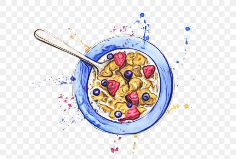 Watercolor Cartoon, PNG, 600x553px, Watercolor, Breakfast, Breakfast Cereal, Cuisine, Dish Download Free