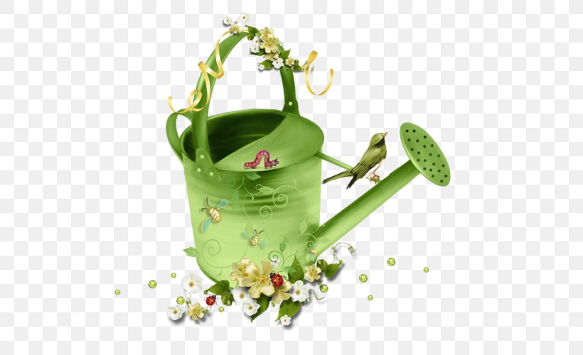 Watering Cans Gardening Arrosage Clip Art, PNG, 500x500px, Watering Cans, Arrosage, Decoupage, Drawing, Flowerpot Download Free