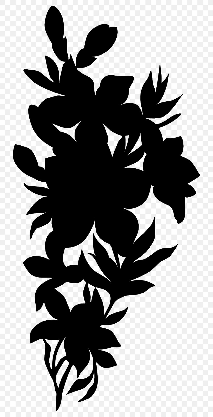 Clip Art Flower Tiger Lily Plant Stem, PNG, 764x1600px, Flower, Blackandwhite, Botany, Easter Lily, Flowering Plant Download Free
