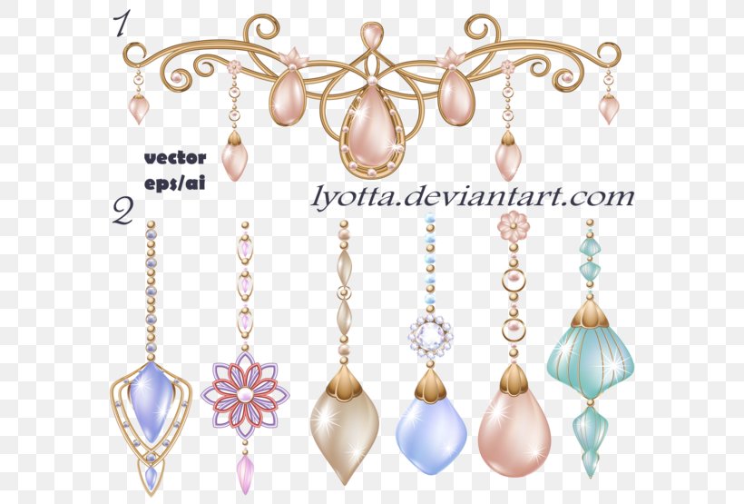 Pearl Earring DeviantArt Jewellery, PNG, 600x555px, Pearl, Art, Artist, Bead, Body Jewellery Download Free
