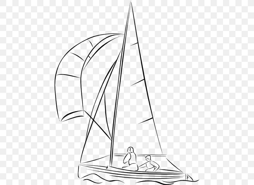 Sailing Ship Sailboat Clip Art, PNG, 468x598px, Sailing Ship, Area, Artwork, Black And White, Boat Download Free