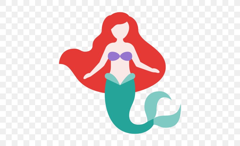 Vector Graphics Clip Art Mermaid, PNG, 500x500px, Mermaid, Ariel, Fictional Character, Icon Design, Little Mermaid Download Free