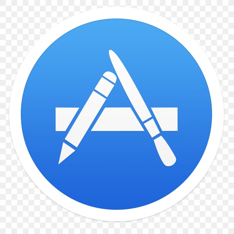 Blue Angle Area Symbol, PNG, 1024x1024px, App Store, Apple, Area, Blue, Brand Download Free