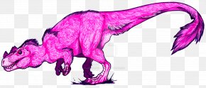 Pink Shading - Ceratosaurus Art Tyrannosaurus Legendary Creature Velociraptor PNG