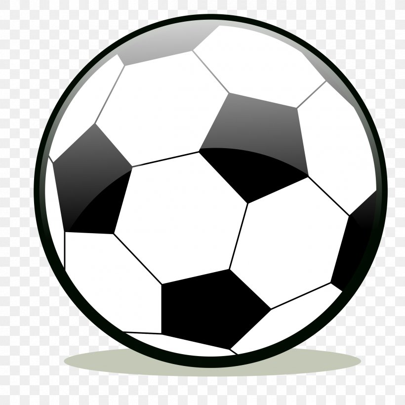 Clip Art Openclipart Vector Graphics Ball Image, PNG, 2400x2400px, Ball, Black And White, Football, Pallone, Sports Equipment Download Free