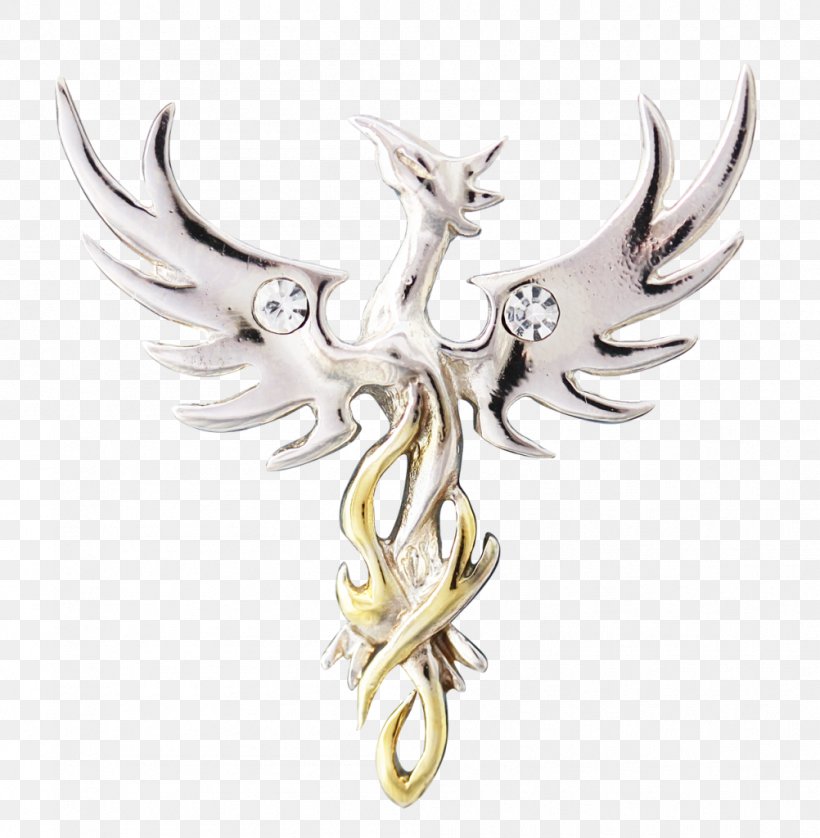 Phoenix Silver Legendary Creature Charms & Pendants Necklace, PNG, 1002x1024px, Phoenix, Anne Stokes, Art, Artist, Body Jewelry Download Free