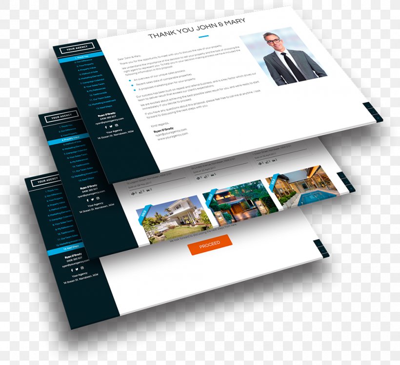 Presentation Interactivity Real Estate Estate Agent, PNG, 1000x914px, Presentation, Brand, Brochure, Customer, Estate Agent Download Free