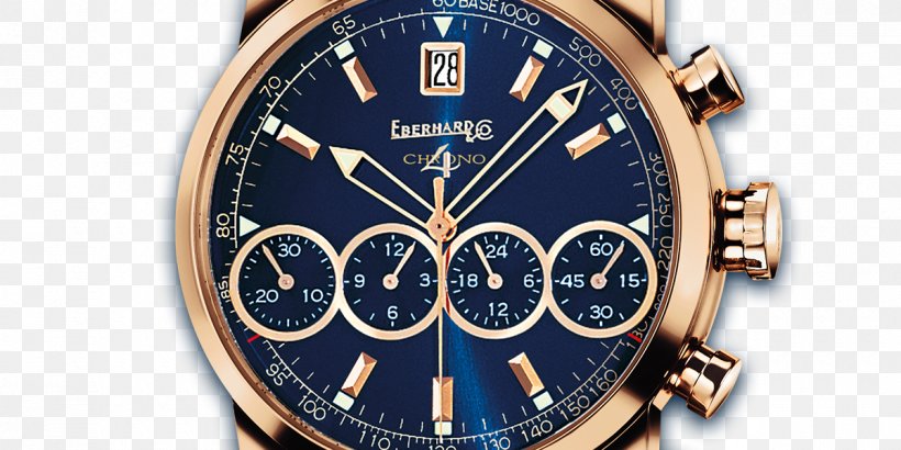 Watch Eberhard & Co. Chronograph Blue Gold, PNG, 1200x600px, Watch, Blue, Brand, Chronograph, Clock Download Free