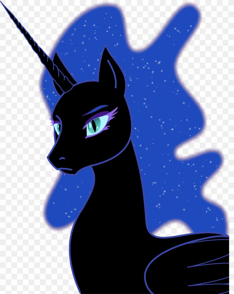 Princess Luna Pony Princess Celestia Drawing, PNG, 4012x5047px, Princess Luna, Art, Black Cat, Carnivoran, Cat Download Free