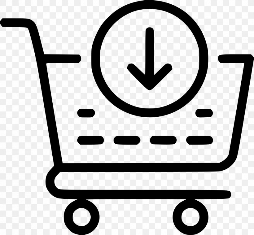 Shopping Cart Retail, PNG, 980x908px, Shopping Cart, Black And White, Cart, Department Store, Ecommerce Download Free