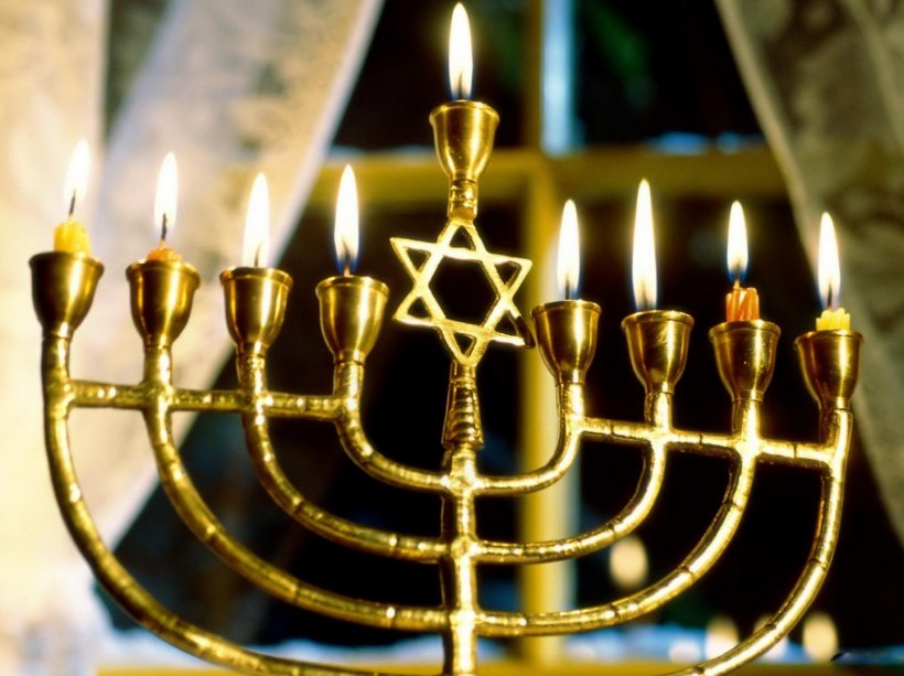 Temple In Jerusalem Menorah Hanukkah Judaism Jewish Holiday, PNG, 1444x1080px, Temple In Jerusalem, Brass, Candelabra, Candle, Candle Holder Download Free