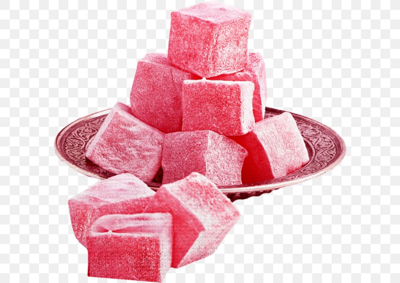 Turkish Delight Gelatin Dessert Pashmak Candy Sugar, PNG, 600x580px, Turkish Delight, Cake, Candy, Confectionery, Dessert Download Free