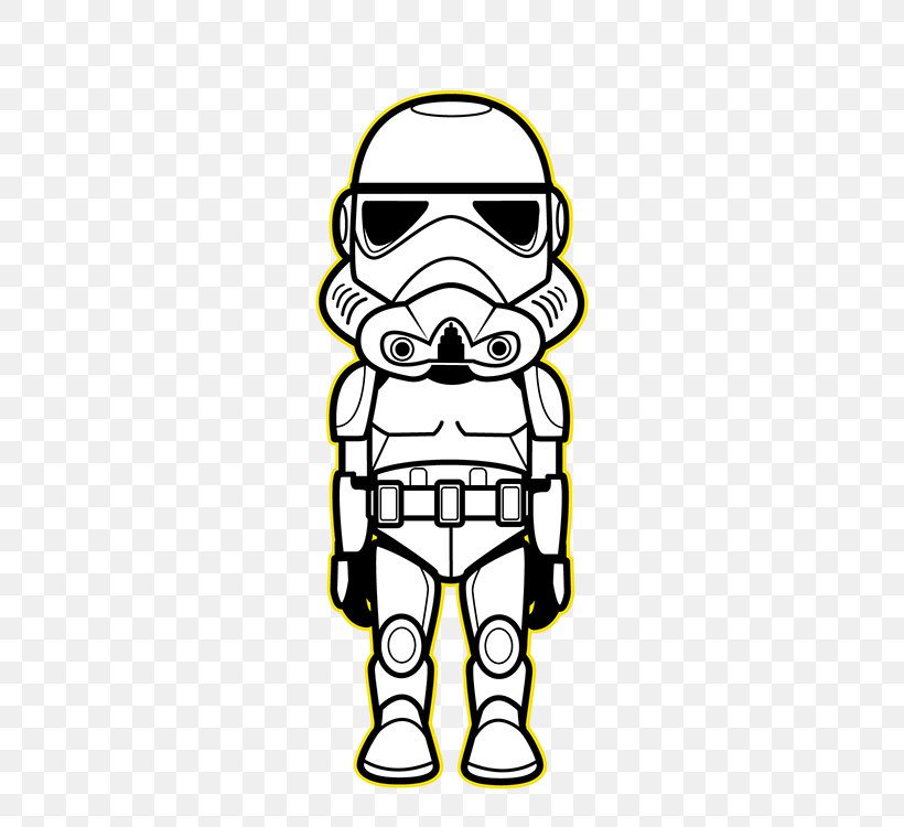 C-3PO Anakin Skywalker Luke Skywalker R2-D2 Stormtrooper, PNG, 600x750px, Anakin Skywalker, Area, Art, Black, Black And White Download Free