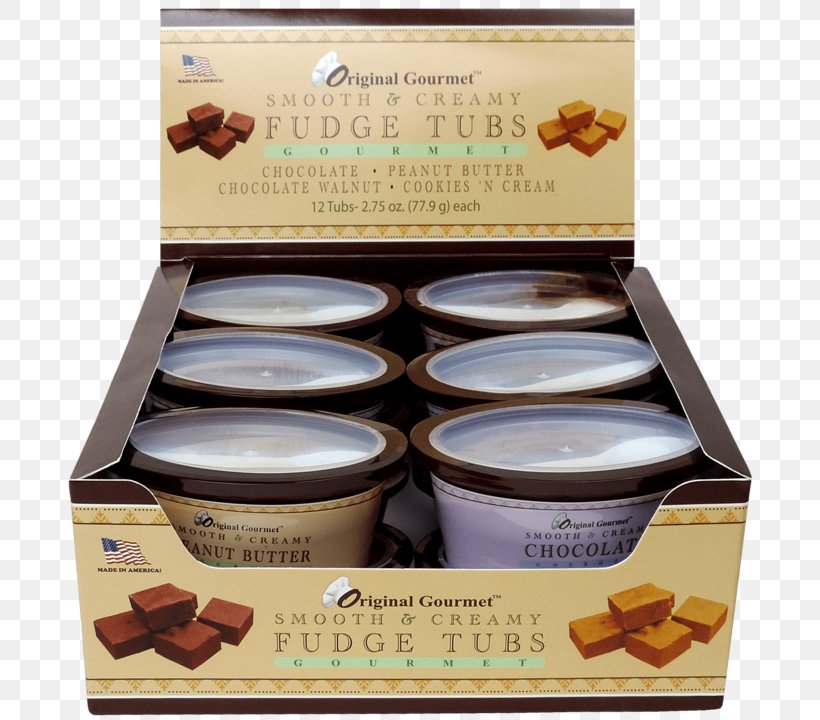Fudge Praline Lollipop Sundae Cream, PNG, 697x720px, Fudge, Box, Cheese, Cocoa Solids, Cream Download Free