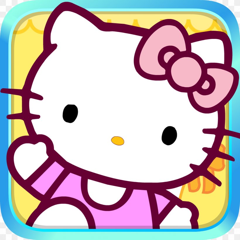 Hello Kitty My Melody Character Cat Drawing, PNG, 1024x1024px, Hello Kitty, Adventures Of Hello Kitty Friends, Animation, Area, Baby Toys Download Free