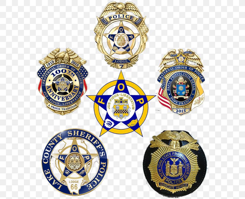 Fraternal Order Of Police Badge Organization, PNG, 575x666px, Fraternal ...