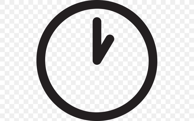 Alarm Clocks, PNG, 512x512px, Clock, Alarm Clocks, Area, Black And White, Font Awesome Download Free