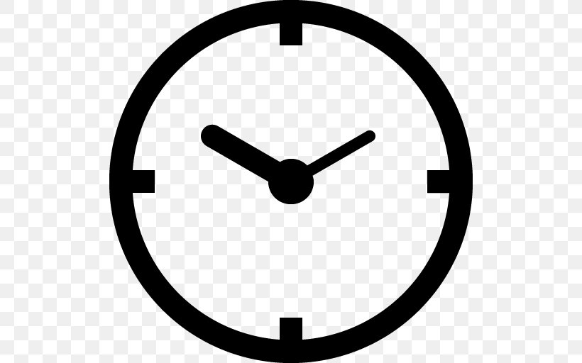 Clock Time Icon Png 512x512px Clock Alarm Clock Black And White Font Awesome Home Accessories Download