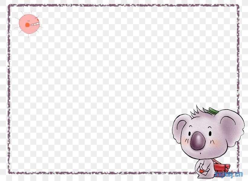 Koala Border, PNG, 800x600px, Child, Area, Cuteness, Fundal, Instructional Design Download Free