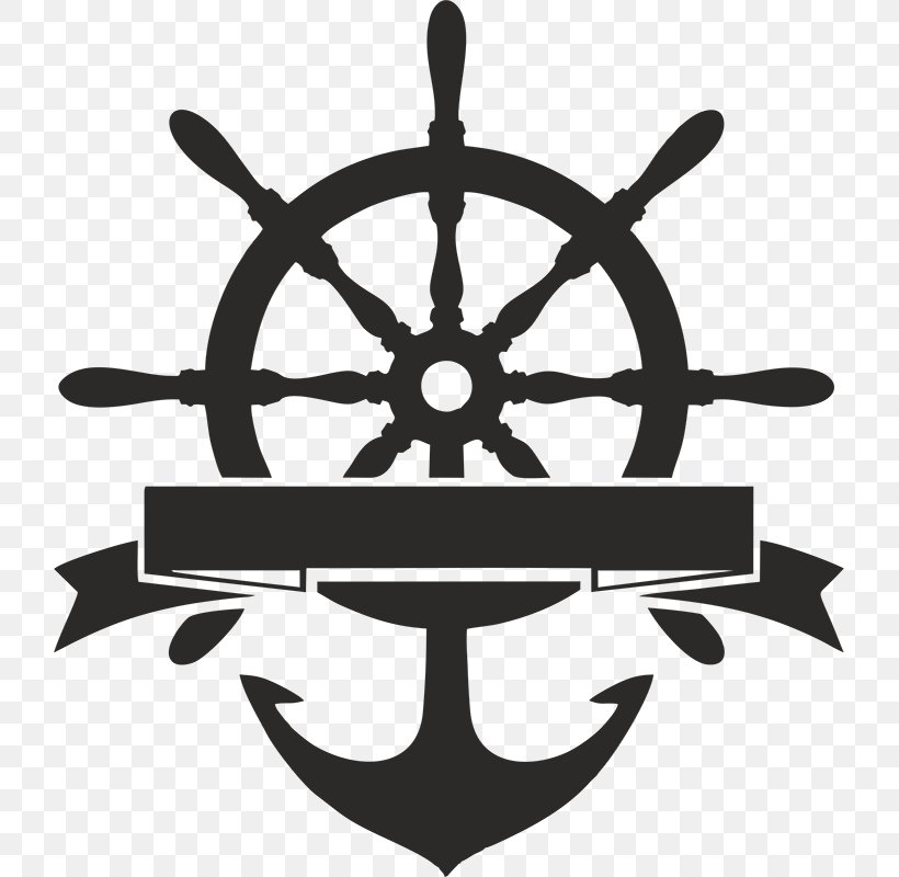 Ship's Wheel Vector Graphics Boat Logo, PNG, 721x800px, Ship, Anchor, Black And White, Boat, Helmsman Download Free