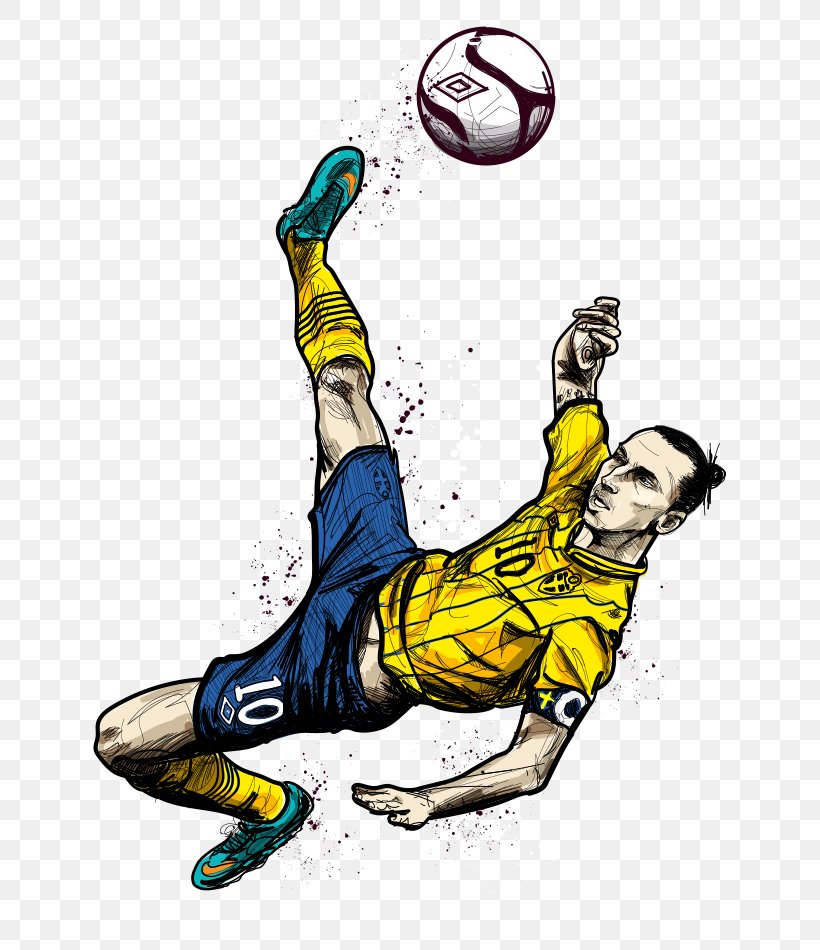 Sweden National Football Team UEFA Euro 2016 Paris Saint-Germain F.C. Manchester United F.C., PNG, 650x950px, Sweden National Football Team, Art, Ball, Cartoon, Drawing Download Free