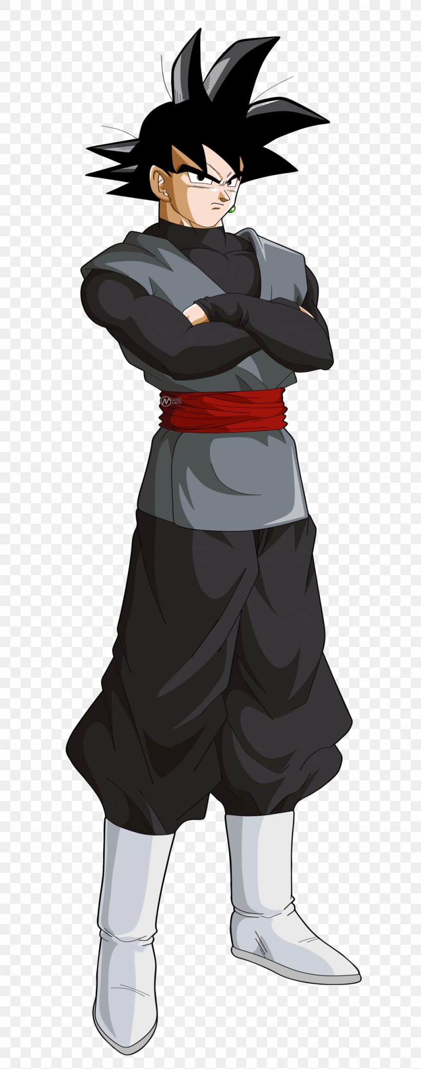 Goku Black Vegeta Videl Piccolo, PNG, 1024x2601px, Watercolor, Cartoon, Flower, Frame, Heart Download Free