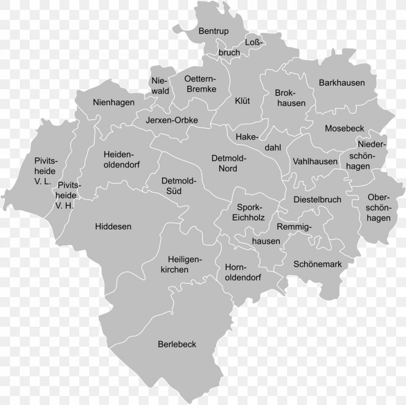 Detmold Lemgo Quarter Bad Salzuflen Map, PNG, 1000x998px, Detmold, Bad Salzuflen, Berlin, City, City Map Download Free