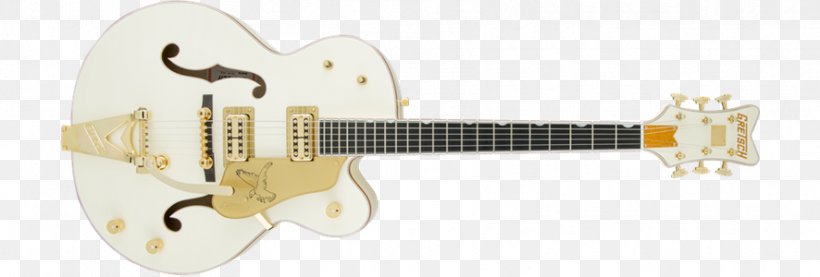 Gretsch White Falcon Electric Guitar Archtop Guitar Gretsch G6136T Electromatic, PNG, 886x300px, Watercolor, Cartoon, Flower, Frame, Heart Download Free