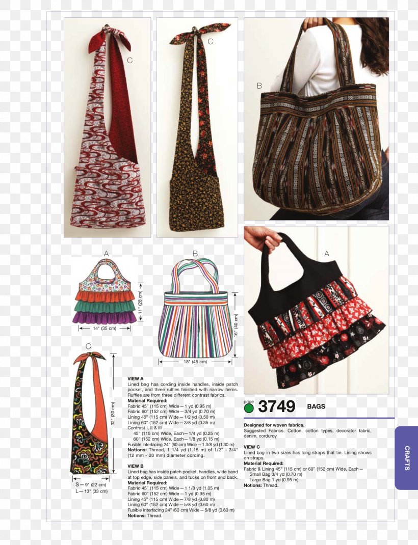 Handbag Sewing Tote Bag Pattern, PNG, 1350x1763px, Handbag, Bag, Brand, Clothes Hanger, Clothing Accessories Download Free