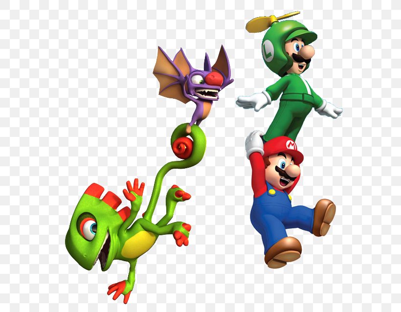 New Super Mario Bros. Wii Luigi, PNG, 609x638px, Mario Bros, Animated Cartoon, Animation, Cartoon, Dragon Download Free