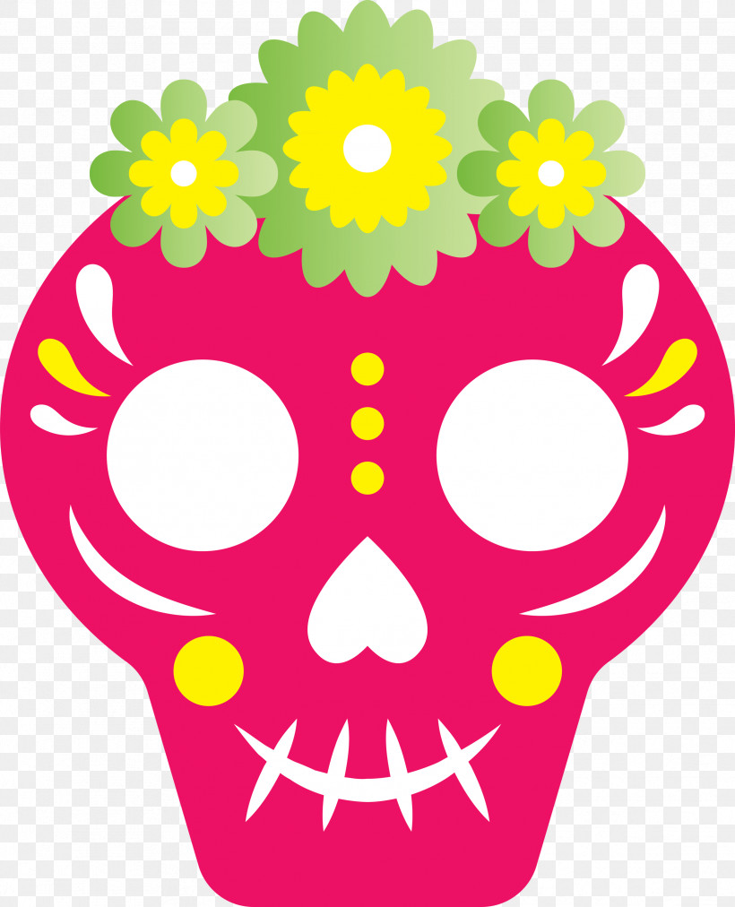 Day Of The Dead Día De Muertos, PNG, 2429x3000px, Day Of The Dead, Analytic Trigonometry And Conic Sections, Circle, D%c3%ada De Muertos, Floral Design Download Free