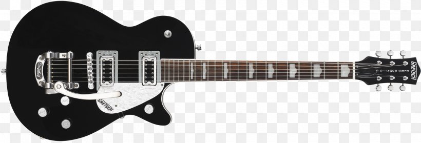 Gretsch 6128 Bigsby Vibrato Tailpiece Gretsch Electromatic Pro Jet Gretsch G544T Double Jet Electric Guitar, PNG, 2400x819px, Gretsch 6128, Acoustic Electric Guitar, Acoustic Guitar, Baritone Guitar, Bass Guitar Download Free