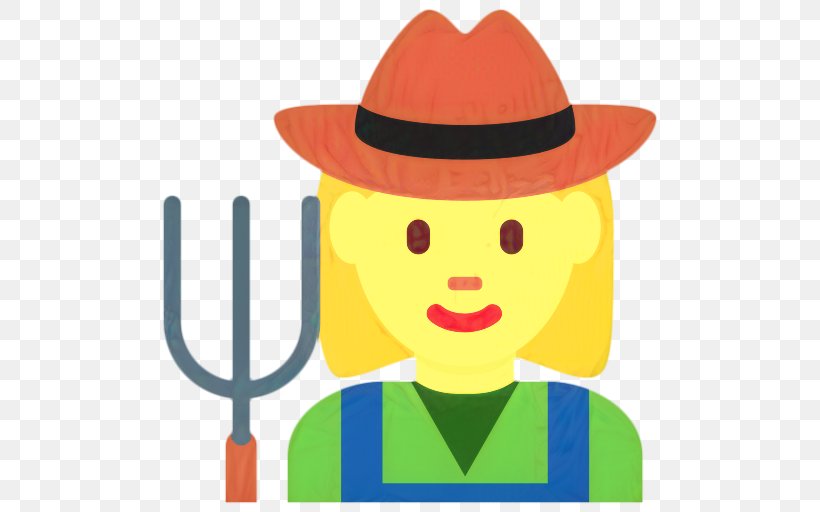 Line Emoji, PNG, 512x512px, Emoji, Agriculture, Agriculturist, Cartoon, Costume Hat Download Free