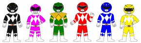 Power Rangers - Tommy Oliver Red Ranger Cartoon Drawing Animated Series PNG
