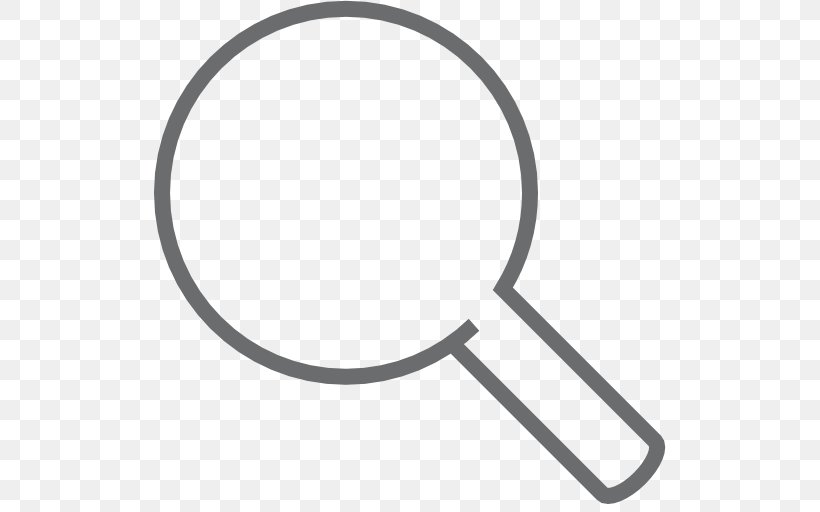 Magnifying Glass, PNG, 512x512px, Magnifying Glass, Auto Part, Black And White, Bookmark, Button Download Free