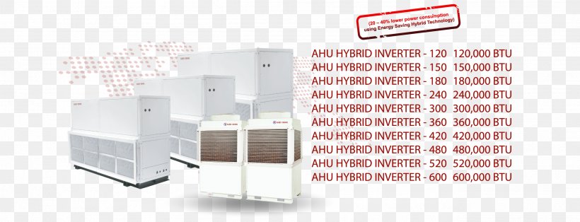 Intelligent Hybrid Inverter Power Inverters Air Handler Energy Conservation Air Conditioning, PNG, 2604x1000px, Intelligent Hybrid Inverter, Air Conditioning, Air Handler, British Thermal Unit, Copyright Download Free