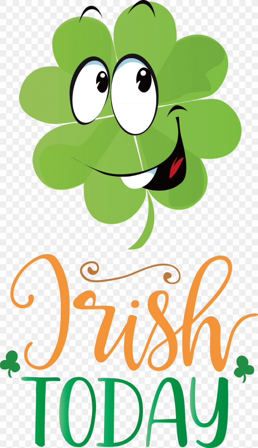Irish Today St Patricks Day Saint Patrick, PNG, 1727x3000px, St Patricks Day, Cartoon, Flower, Fruit, Leaf Download Free
