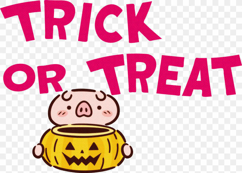 TRICK OR TREAT Halloween, PNG, 3000x2144px, Trick Or Treat, Behavior, Cartoon, Firstbeat Technologies Oy, Halloween Download Free
