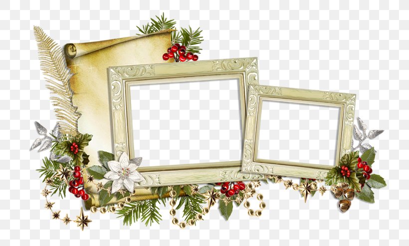 Christmas Picture Frames Clip Art, PNG, 802x493px, Christmas, Christmas Decoration, Christmas Gift, Christmas Ornament, Decor Download Free