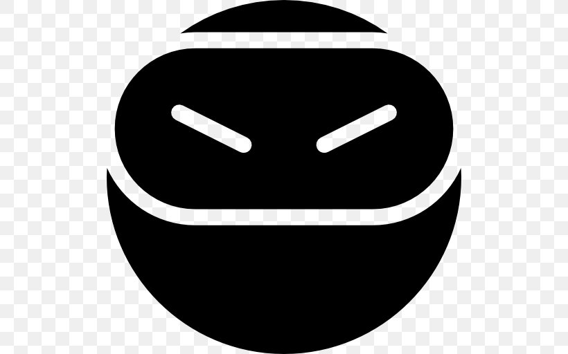 Emoticon Ninja, PNG, 512x512px, Emoticon, Avatar, Black And White, Hertz, Kunai Download Free